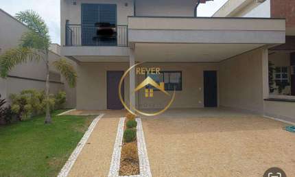 Casa à venda em Hortolândia, Jardim Santana, com 3 suítes, com 201 m², Condomínio Jardim de Mônaco