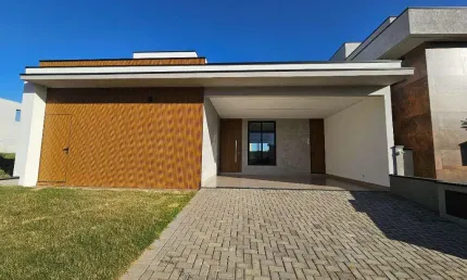 Casa à venda em paulínia, jardim ypê, com 3 suítes, com 186.41 m², condominio la dolce vitta
