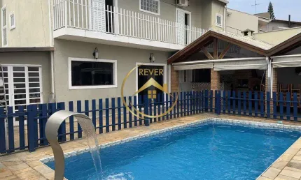 Casa à venda em campinas, parque taquaral, com 4 suítes, com 352.88 m², fazenda taquaral