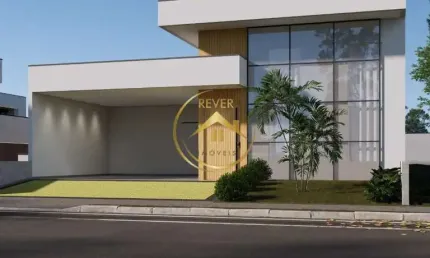 Casa à venda em Paulínia, Jardim Vista Alegre, com 3 suítes, com 220 m², Santorini Residencial Club
