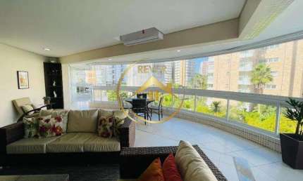 Apartamento à venda em Bertioga, Riviera, com 3 suítes, com 155 m²