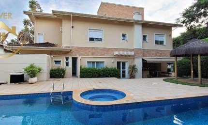 Sobrado para alugar em Campinas, Loteamento Alphaville Campinas, com 4 suítes, com 450 m²