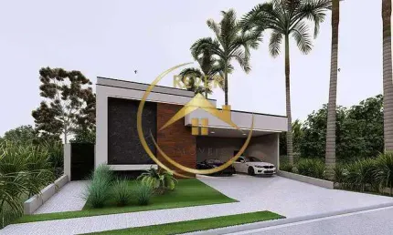 Casa à venda em Paulínia, Parque Brasil 500, com 4 suítes, com 265 m²
