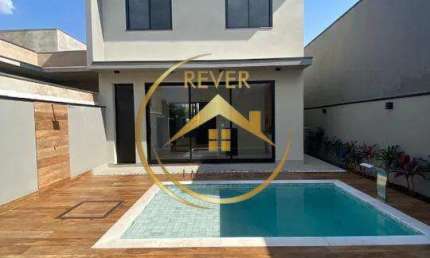 Sobrado à venda em Paulínia, Vila Monte Alegre, com 3 suítes, com 174 m²