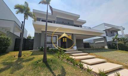 Sobrado à venda e para alugar em Campinas, Loteamento Mont Blanc Residence, com 4 suítes, com 453 m²