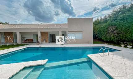 Casa com 5 suítes à venda ou locação - Condomínio Monte Belo - Salto/SP