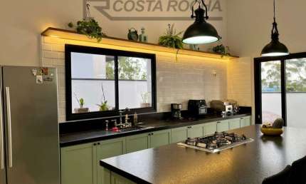 Casa em condomínio fechado com 3 quartos à venda na Rua Maestro Agostinho Pereira de Oliveira, 685, Residencial Central Parque, Salto