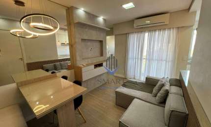 Apartamento com 2 dormitórios para alugar, 51 m² por R$ 2.805/mês - Vila Santa Maria - Americana/SP