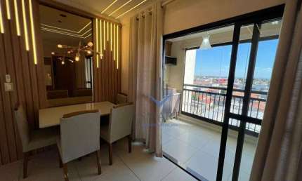 Apartamento com 2 dormitórios, 70 m² - venda por R$ 715.000,00 ou aluguel por R$ 3.949,00/mês - Jardim Ipiranga - Americana/SP