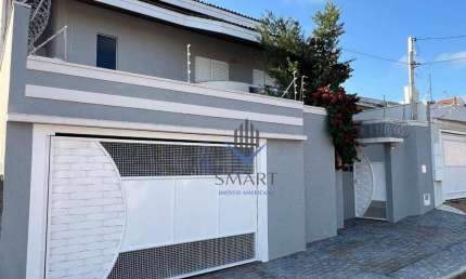 Casa com 3 dormitórios para alugar, 188 m² por R$ 3.465/mês - Parque Residencial Nardini - Americana/SP