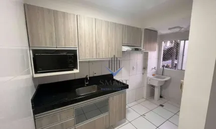 Apartamento com 2 dormitórios para alugar, 49 m² por R$ 1.149,00/mês - Balneário Salto Grande - Americana/SP