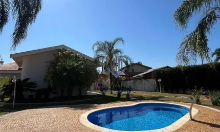 Casa com 3 dormitórios para alugar, 354 m² por R$ 13.036,00/mês - Vale das Paineiras - Americana/SP