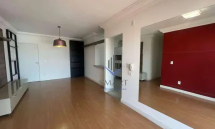 Apartamento com 3 dormitórios para alugar, 75 m² por r$ 3.485,92/mês - vila santa catarina - americana/sp