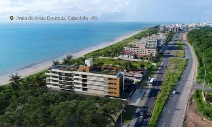 APARTAMENTOS COM 03 QTOS, 100M², 126M², 127M² - AREIA DOURADA PÉ NA AREIA EM