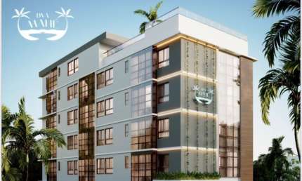 Apartamento a 80 metros da praia em Ponta de Campina