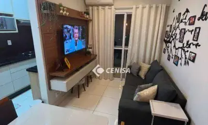 Apartamento com 2 dormitórios à venda, 51 m² - chácaras alvorada - indaiatuba/sp
