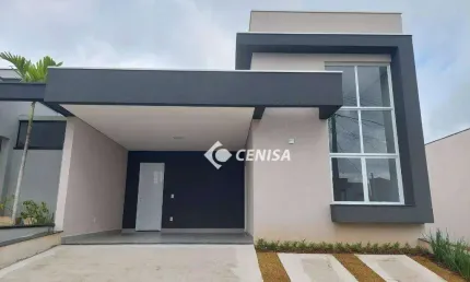 Casa com 3 suítes à venda, 160 m² - Condomínio Jardim Brescia - Indaiatuba/SP