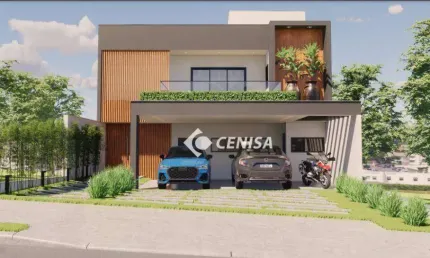 Casa com 3 suítes à venda, 230 m² - Condomínio Piemonte - Indaiatuba/SP