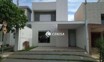 Casa com 3 dormitórios à venda, 184 m² - condomínio park real - indaiatuba/sp