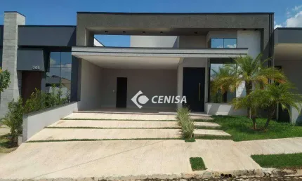 Casa com 3 suítes à venda, 184 m² - condomínio piemonte - indaiatuba/sp