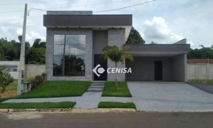 Casa com 3 dormitórios à venda, 184 m² - Condomínio Jardim Piemonte - Indaiatuba/SP