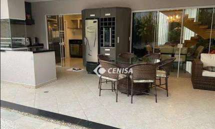 Casa com 3 quartos, 270 m² - venda ou aluguel - Condomínio Amstalden Residence - Indaiatuba/SP