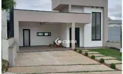 Casa com 3 uítes à venda, 156 m² - condomínio viena - indaiatuba/sp