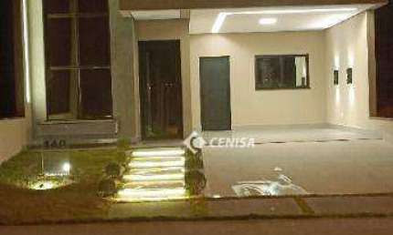 Casa com 3 quartos à venda, 140 m² - Condomínio Park Gran Reserve - Indaiatuba/SP