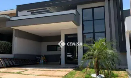 Casa com 3 suítes à venda, 134 m² - Condomínio Jardim Brescia - Indaiatuba/SP