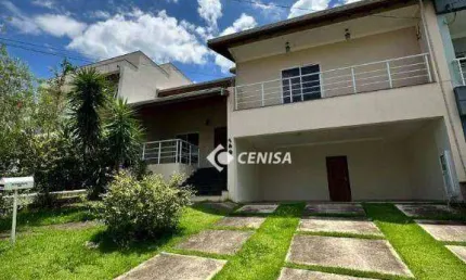 Casa com 3 quartos, 314 m² - venda ou aluguel - Condomínio Portal de Itaici - Indaiatuba/SP