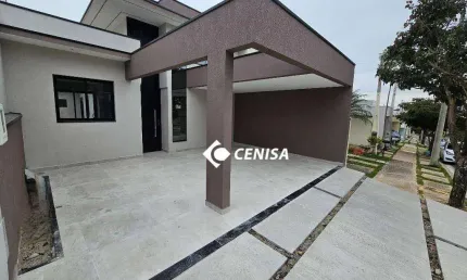 Casa com 3 quartos à venda, 105 m² - condomínio montreal - indaiatuba/sp