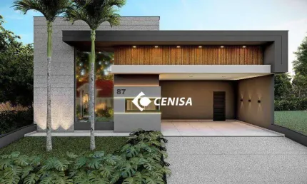 Casa com 3 quartos à venda, 194 m² - Condomínio London Park - Indaiatuba/SP