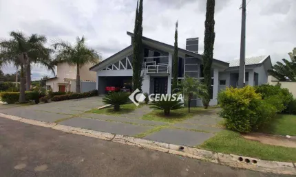Casa com 4 suítes, 292 m² - venda por R$ 2.800.000 ou aluguel por R$ 16.830/mês - Condomínio Jardim dos Lagos - Indaiatuba/SP