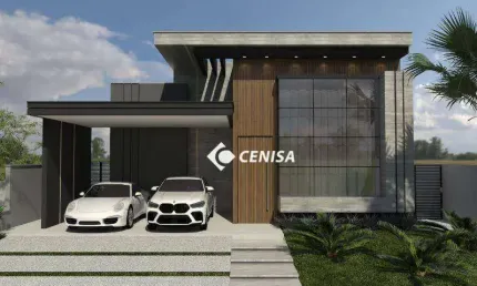 Casa com 4 suítes à venda, 259 m² - Condomínio Maison Du Parc - Indaiatuba/SP