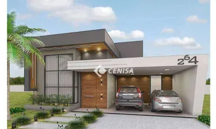 Casa com 3 suítes à venda, 205 m² - Condomínio Jardins Di Roma - Indaiatuba/SP