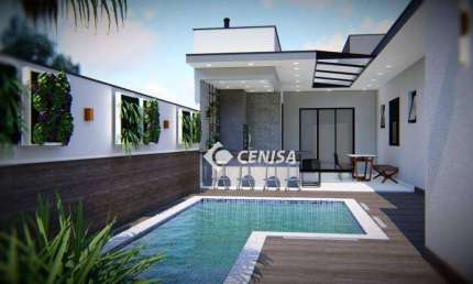 Casa com 3 suítes à venda, 178 m² - Condomínio Piemonte - Indaiatuba/SP