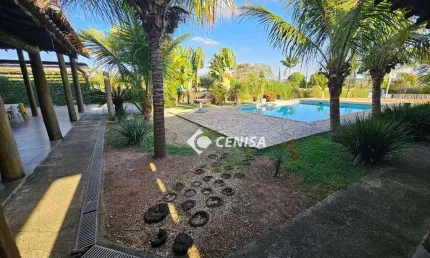 Chácara com 3 suítes, 2050 m² - venda ou aluguel - condomínio terras de itaici - indaiatuba/sp