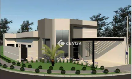 Casa com 3 dormitórios à venda, 140 m² - condomínio jardins do império - indaiatuba/sp
