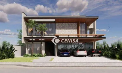 Casa com 4 dormitórios à venda, 390 m² - Condomínio Villa Dos Pinheiros - Indaiatuba/SP