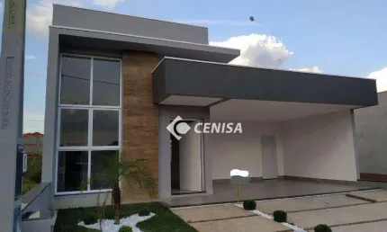 Casa com 3 suítes à venda, 197 m² - Condomínio Evidências - Indaiatuba/SP