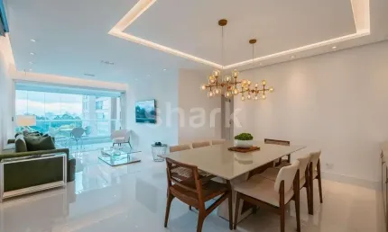 Apartamento mobiliado à venda e locação, tamboré, santana de parnaíba, sp