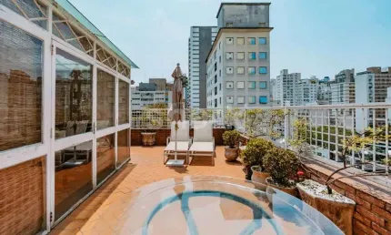Cobertura para venda por r$6.000.000,00 em cerqueira cesar  - sp