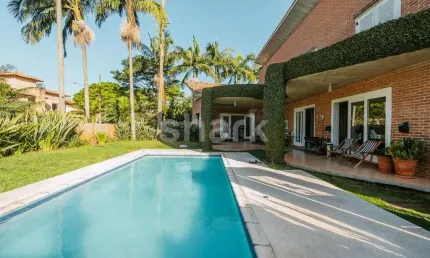 Casa à venda por r$ 3.500.000,00 - aceita permuta em apto até 1.500.000,00 em alphaville, santana d