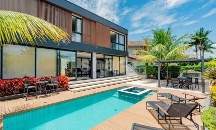 Casa para venda e locação mobiliada em alphaville, santana de parnaíba - sp