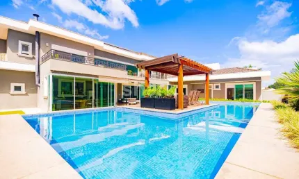 Casa para venda por R$ 9.500.000,00 ou locação por R$ R$ 40.000,00/mês em Aldeia da Serra, Barueri-