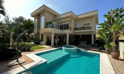 Casa em condomínio a venda por r$9.800.000,00 em alphaville - santana de parnaíba