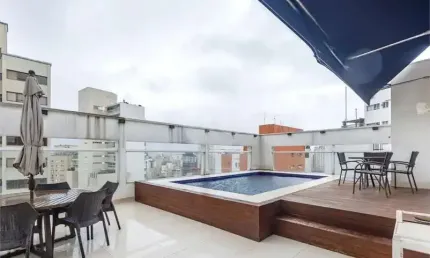 Cobertura à venda por r$ 4.800.000,00 em perdizes, são paulo, sp