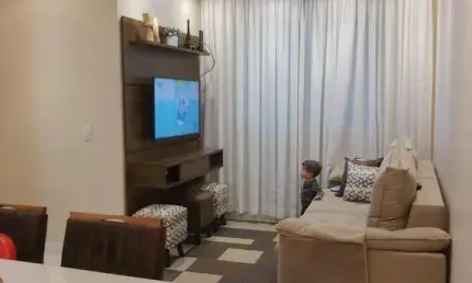 Apartamento para Venda em Diadema, Piraporinha, 3 dormitórios, 1 banheiro, 1 vaga
