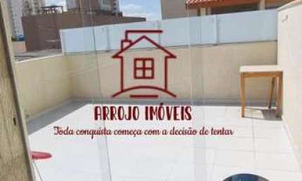 Cobertura para Venda em Santo André, campestre, 2 dormitórios, 2 banheiros, 1 vaga