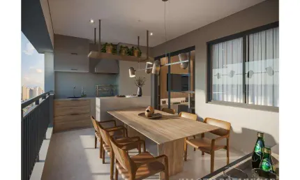 Apartamento para venda em são paulo, tatuapé, 3 dormitórios, 1 suíte, 2 banheiros, 1 vaga